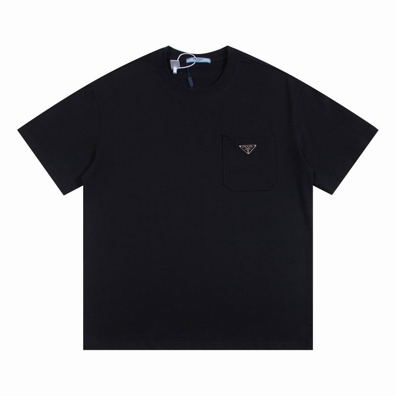 Wholesale Cheap High quality Prada Short Sleeve Replica Designer T Shirts for Sale