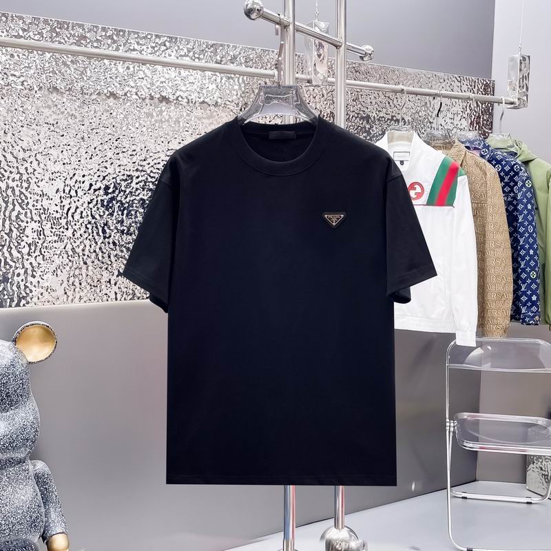 Wholesale Cheap High quality men P.rada Short Sleeve Replica Designer T Shirts for Sale