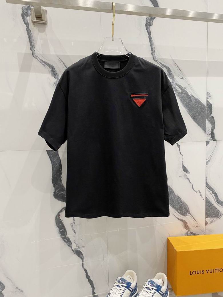 Wholesale Cheap High quality P.rada Short Sleeve Replica Designer T Shirts for Sale