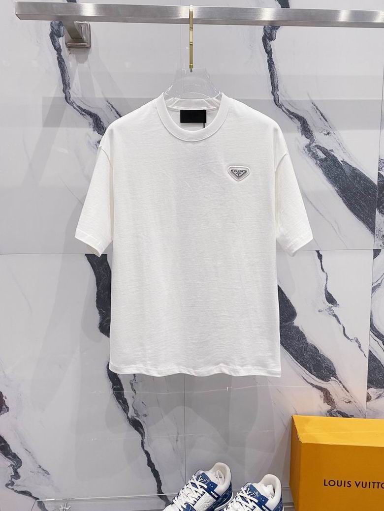 Wholesale Cheap High quality men P.rada Short Sleeve Replica Designer T Shirts for Sale