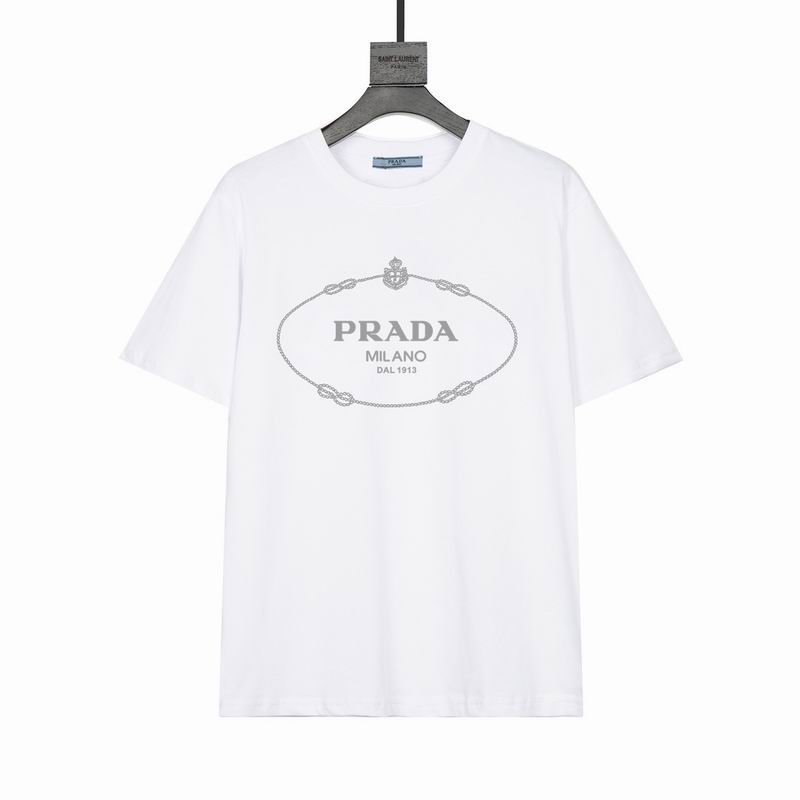 Wholesale Cheap High quality Prada Short Sleeve Replica Designer T Shirts for Sale