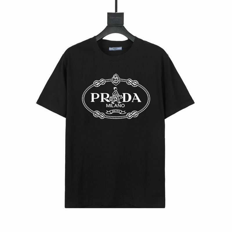 Wholesale Cheap High quality Prada Short Sleeve Replica Designer T Shirts for Sale