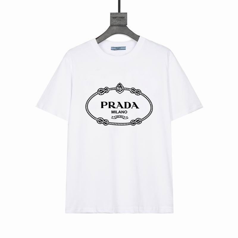 Wholesale Cheap High quality Prada Short Sleeve Replica Designer T Shirts for Sale