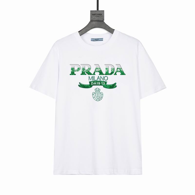 Wholesale Cheap High quality Prada Short Sleeve Replica Designer T Shirts for Sale