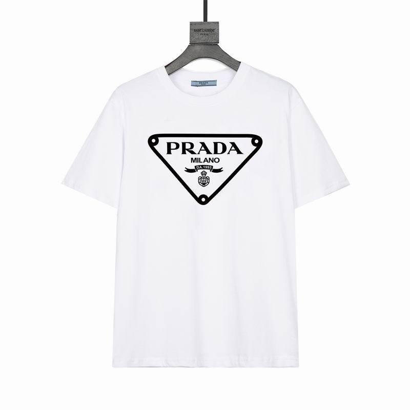 Wholesale Cheap High quality Prada Short Sleeve Replica Designer T Shirts for Sale