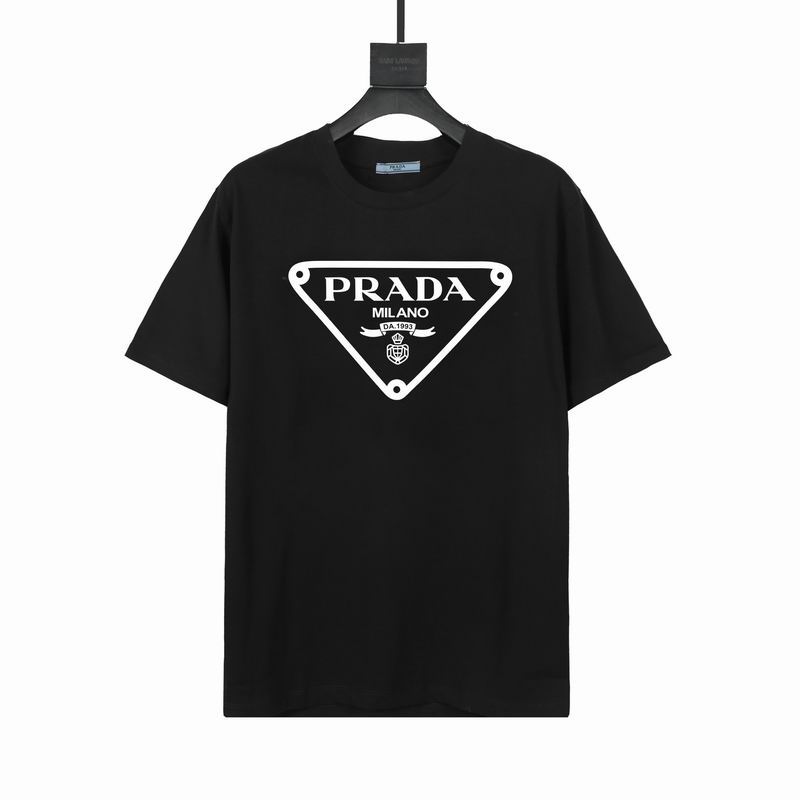 Wholesale Cheap High quality Prada Short Sleeve Replica Designer T Shirts for Sale