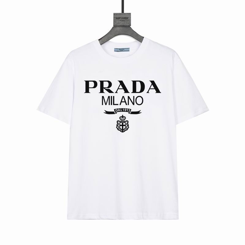 Wholesale Cheap High quality Prada Short Sleeve Replica Designer T Shirts for Sale
