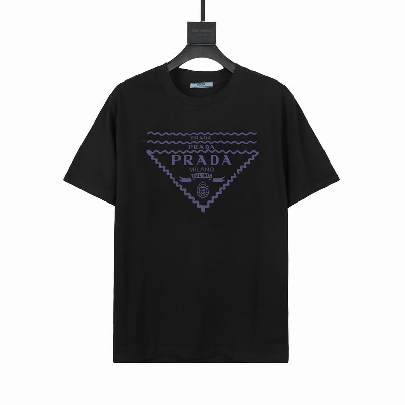 Wholesale Cheap High quality Prada Short Sleeve Replica Designer T Shirts for Sale