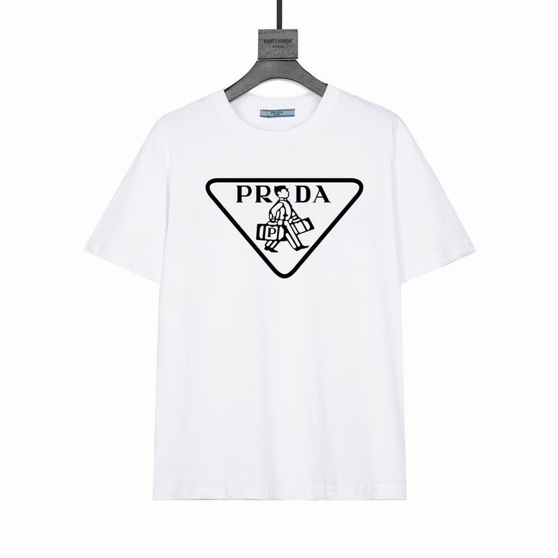 Wholesale Cheap High quality Prada Short Sleeve Replica Designer T Shirts for Sale