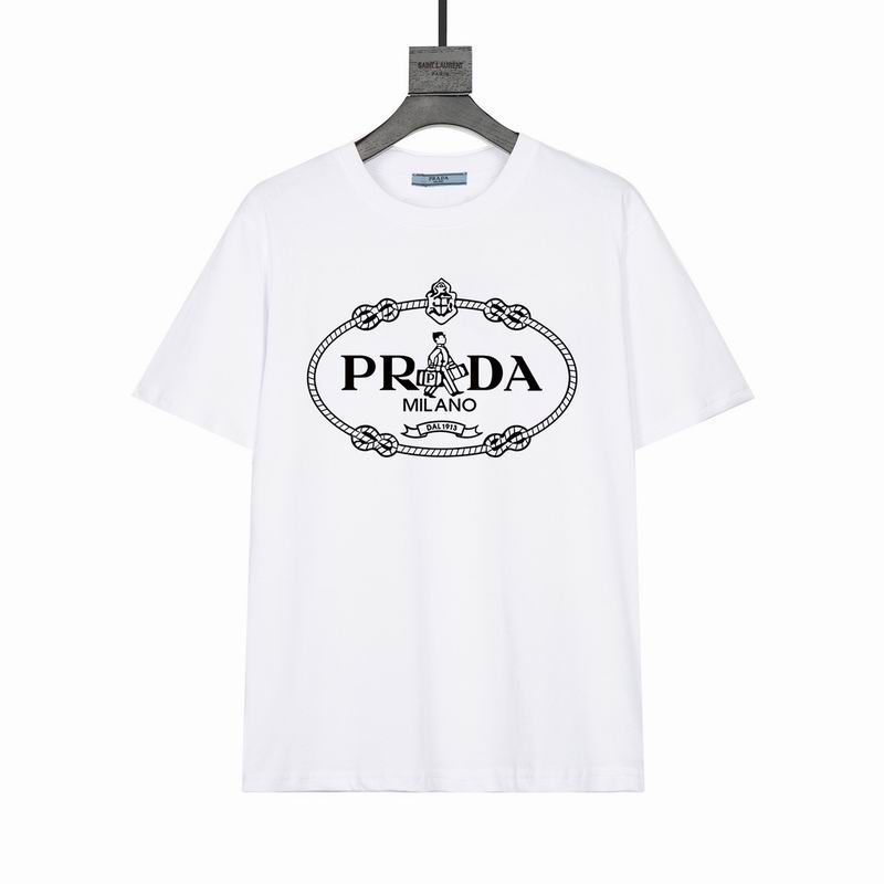 Wholesale Cheap High quality Prada Short Sleeve Replica Designer T Shirts for Sale