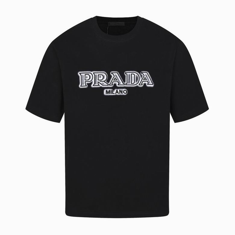 Wholesale Cheap High quality Women's Prada Short Sleeve Replica Designer T Shirts for Sale