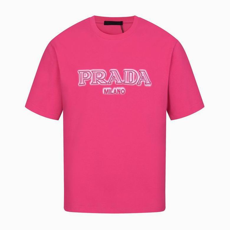 Wholesale Cheap High quality Women's Prada Short Sleeve Replica Designer T Shirts for Sale