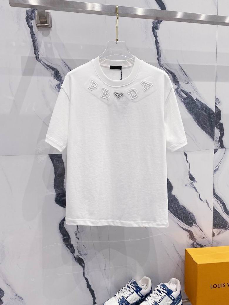 Wholesale Cheap High quality P.rada Short Sleeve Replica Designer T Shirts for Sale