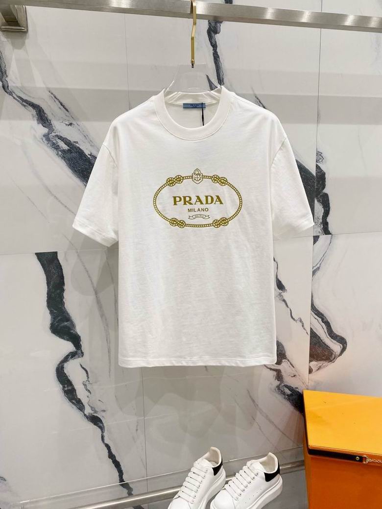 Wholesale Cheap High quality P.rada Short Sleeve Replica Designer T Shirts for Sale