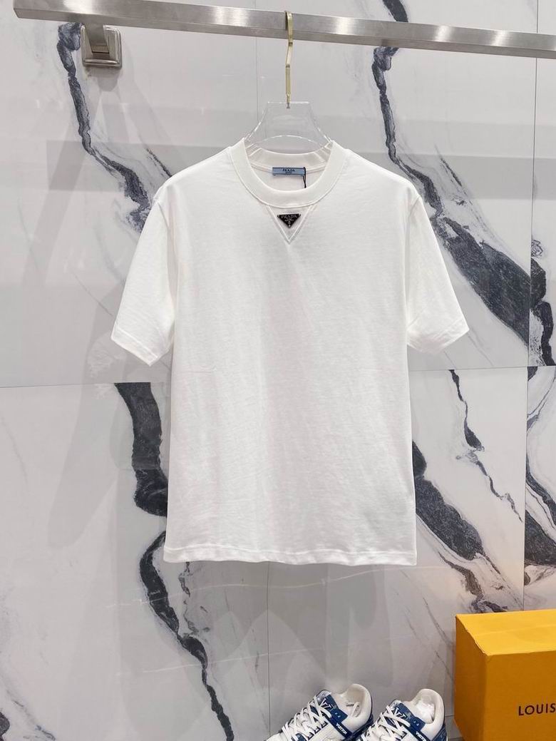 Wholesale Cheap High quality P.rada Short Sleeve Replica Designer T Shirts for Sale