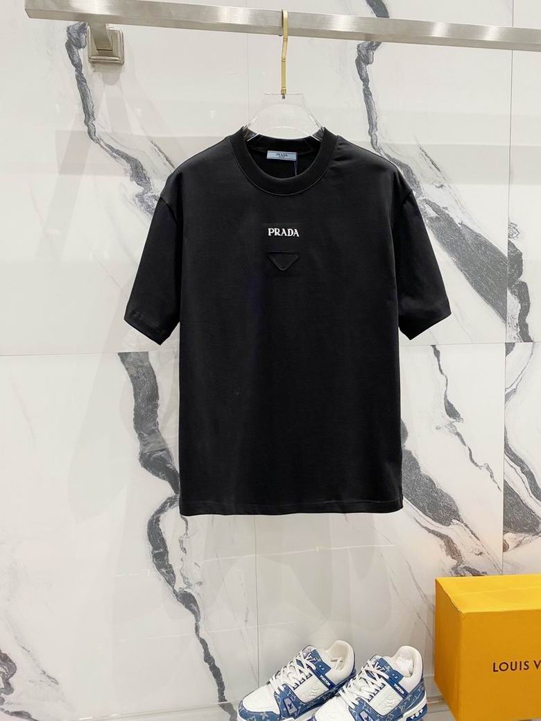 Wholesale Cheap High quality P.rada Short Sleeve Replica Designer T Shirts for Sale