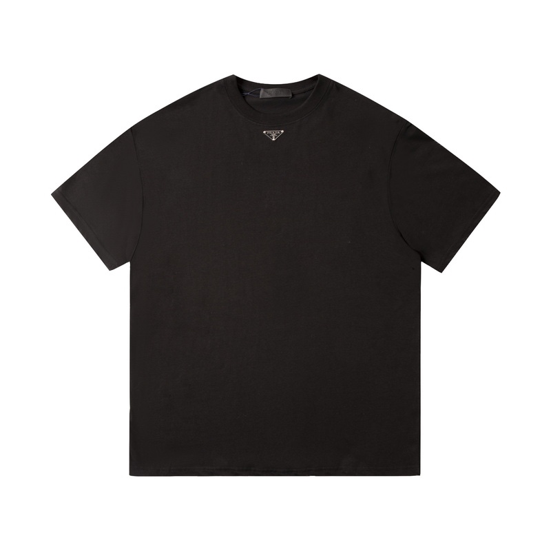 Wholesale Cheap High quality Women's Prada Short Sleeve Replica Designer T Shirts for Sale