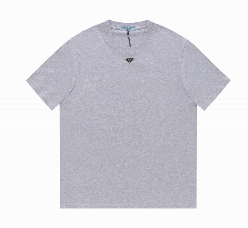 Wholesale Cheap High quality Women's Prada Short Sleeve Replica Designer T Shirts for Sale