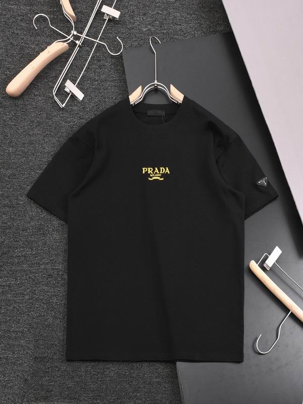 Wholesale Cheap High quality women's P.rada Short Sleeve Replica Designer T Shirts for Sale