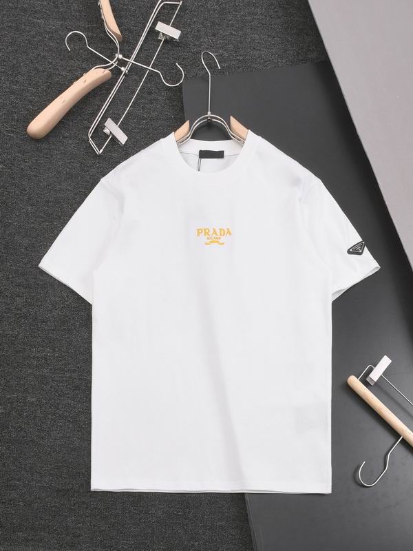 Wholesale Cheap High quality women's P.rada Short Sleeve Replica Designer T Shirts for Sale