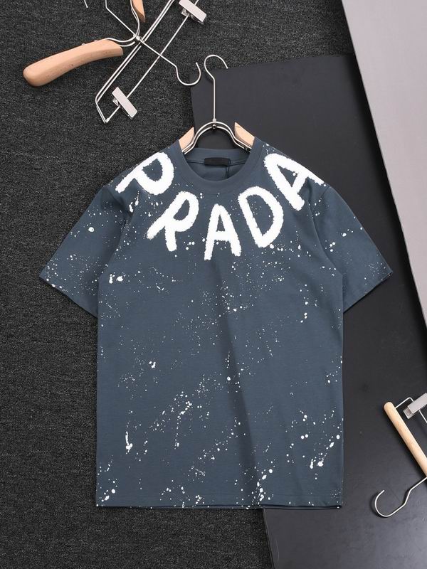 Wholesale Cheap High quality women's P.rada Short Sleeve Replica Designer T Shirts for Sale