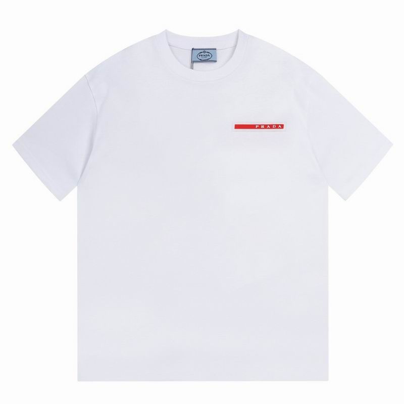 Wholesale Cheap High quality Women's Prada Short Sleeve Replica Designer T Shirts for Sale