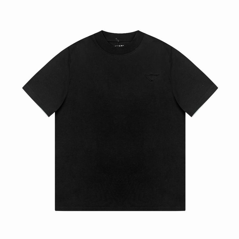 Wholesale Cheap High quality Women's Prada Short Sleeve Replica Designer T Shirts for Sale