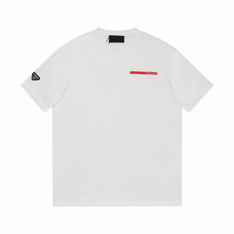 Wholesale Cheap High quality Women's Prada Short Sleeve Replica Designer T Shirts for Sale