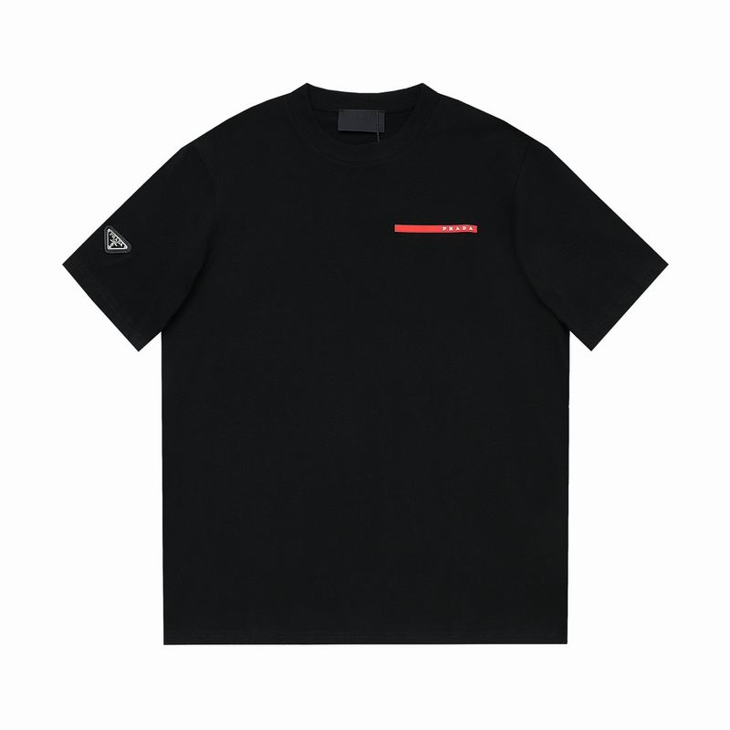 Wholesale Cheap High quality Women's Prada Short Sleeve Replica Designer T Shirts for Sale