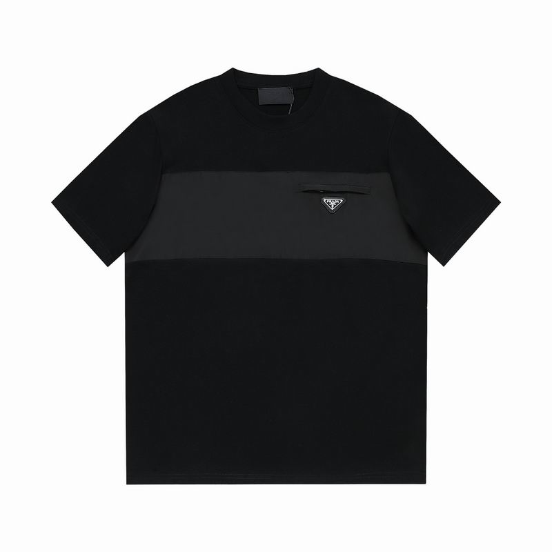 Wholesale Cheap High quality Women's Prada Short Sleeve Replica Designer T Shirts for Sale
