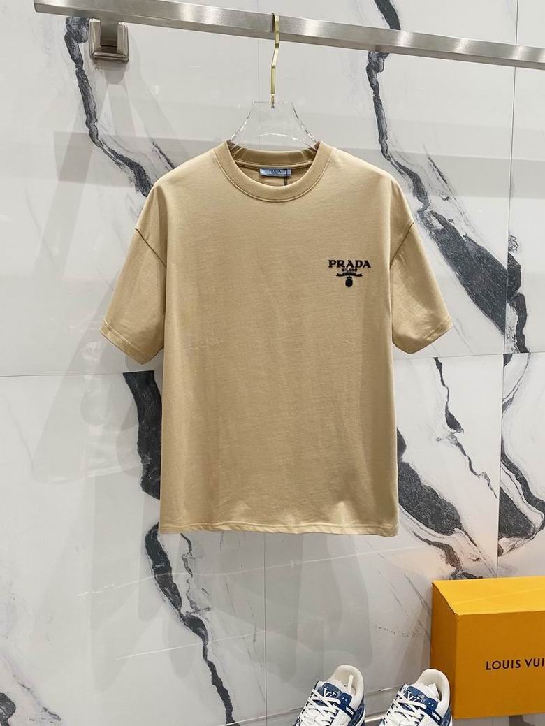 Wholesale Cheap High quality women's P.rada Short Sleeve Replica Designer T Shirts for Sale