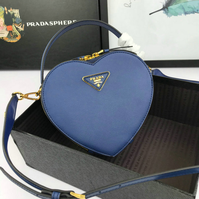 Wholesale Cheap Prada Latest Heart Shaped Bags for sale