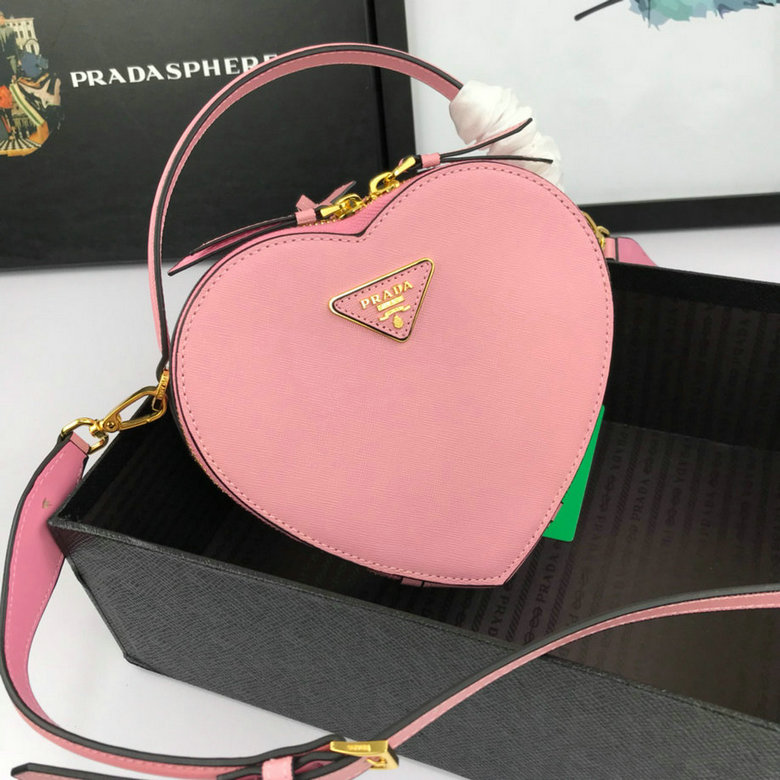 Wholesale Cheap Prada Latest Heart Shaped Bags for sale