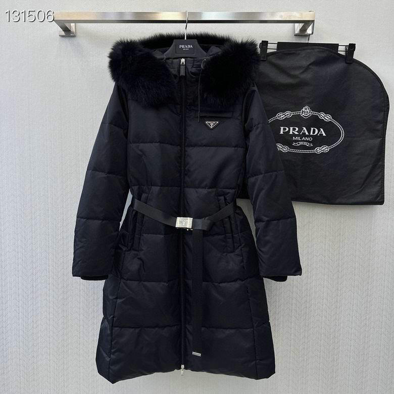 Wholesale Cheap P rada Down Jackets for Sale