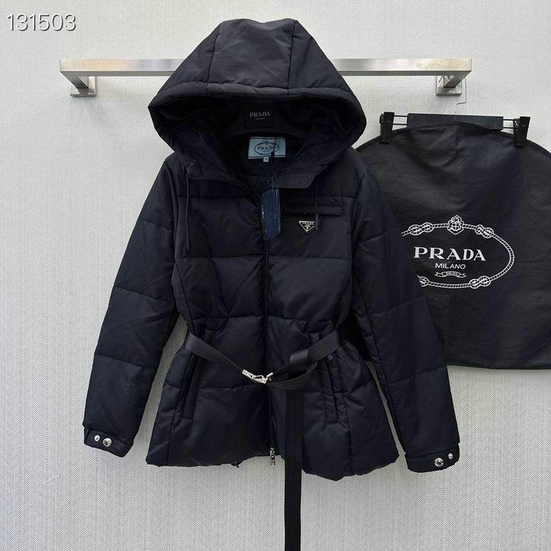 Wholesale Cheap P rada Down Jackets for Sale