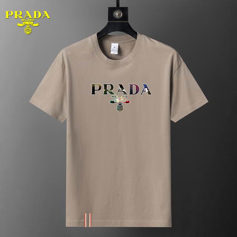 Wholesale High-quality Men's P.rada Short Sleeve Replica Designer T-Shirts for sale