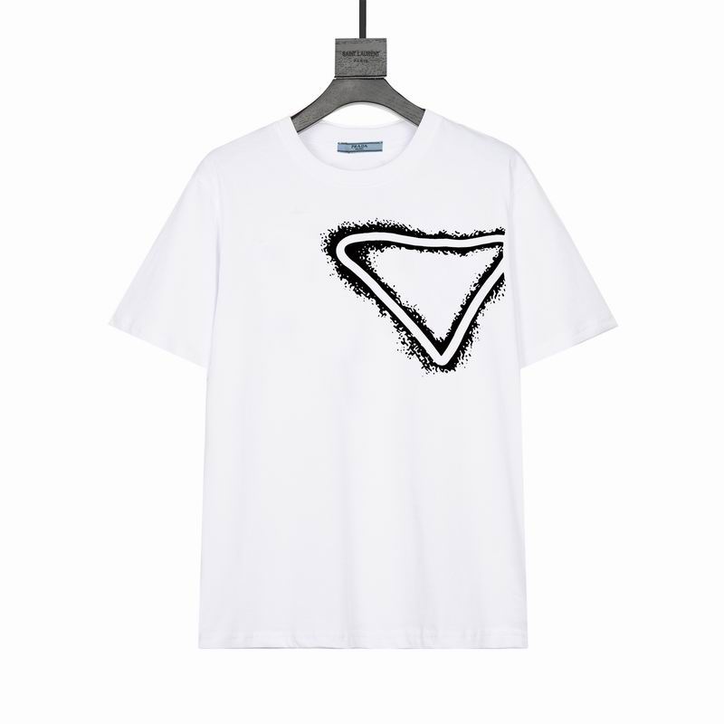 Wholesale High-quality Men's P.rada Short Sleeve Replica Designer T-Shirts for sale