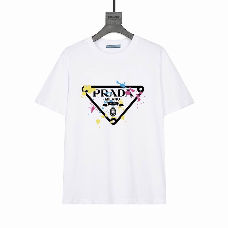Wholesale High-quality Men's P.rada Short Sleeve Replica Designer T-Shirts for sale
