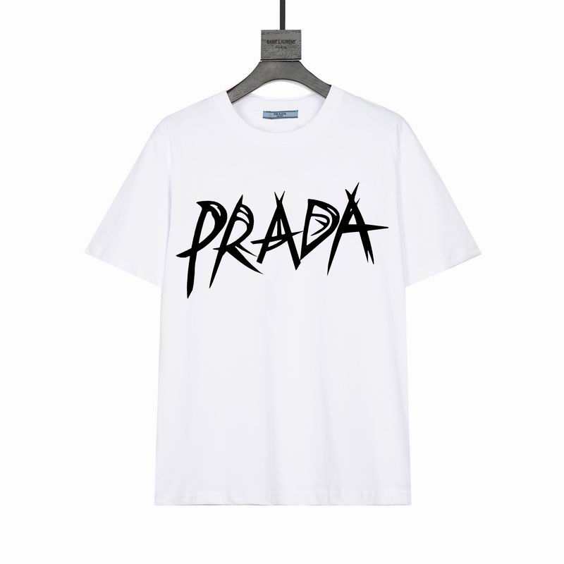 Wholesale High-quality Men's P.rada Short Sleeve Replica Designer T-Shirts for sale