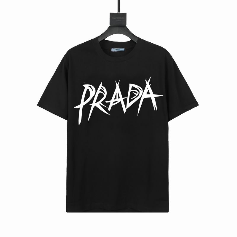 Wholesale High-quality Men's P.rada Short Sleeve Replica Designer T-Shirts for sale