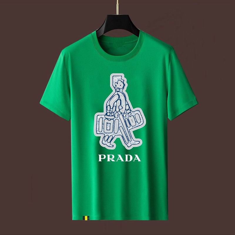 Wholesale High-quality Men's P.rada Short Sleeve Replica Designer T-Shirts for sale
