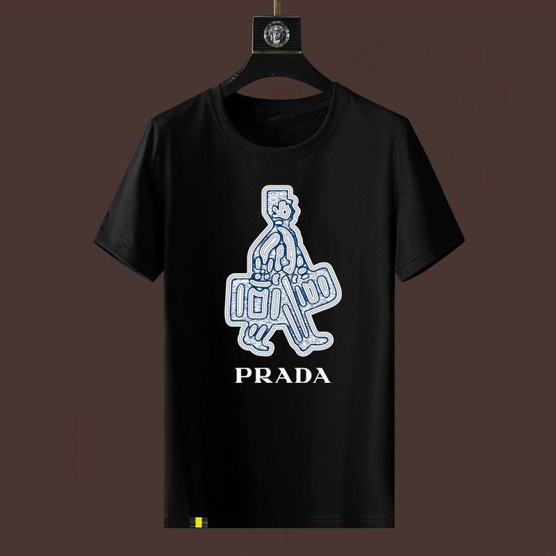Wholesale High-quality Men's P.rada Short Sleeve Replica Designer T-Shirts for sale