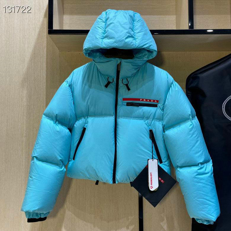 Wholesale Cheap P rada Down Jackets for Sale