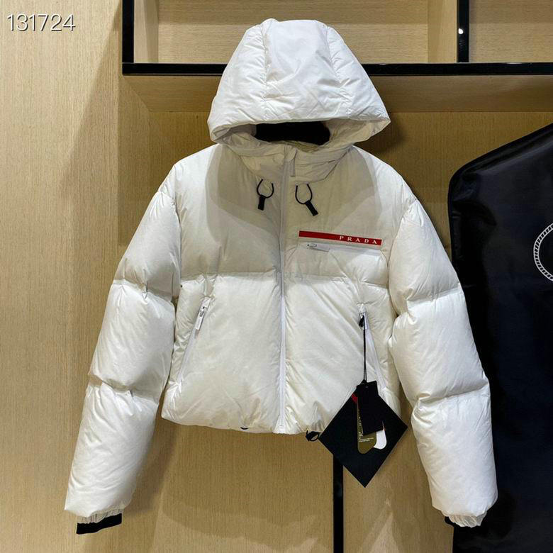 Wholesale Cheap P rada Down Jackets for Sale