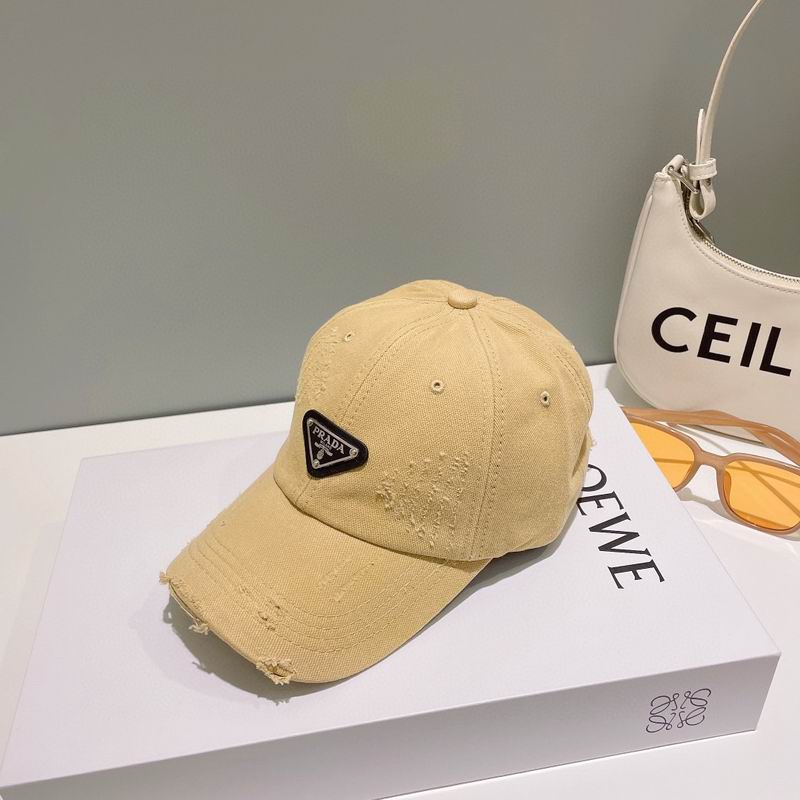 Wholesale Cheap P rada Replica Designer Caps for Sale