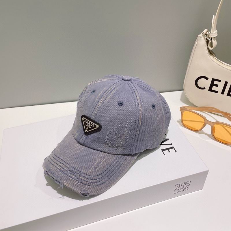 Wholesale Cheap P rada Replica Designer Caps for Sale