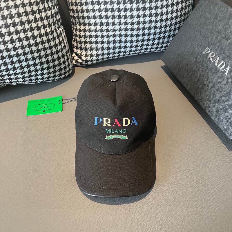 Wholesale Cheap P rada Replica Designer Caps for Sale