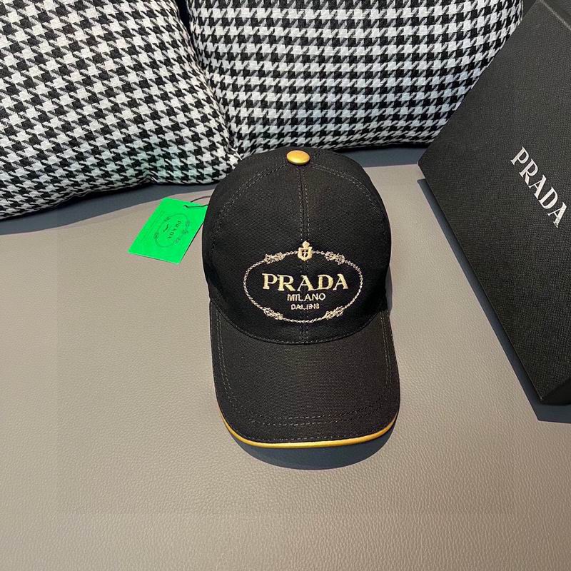 Wholesale Cheap P rada Replica Designer Caps for Sale