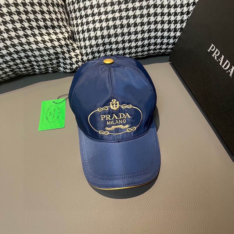 Wholesale Cheap P rada Replica Designer Caps for Sale