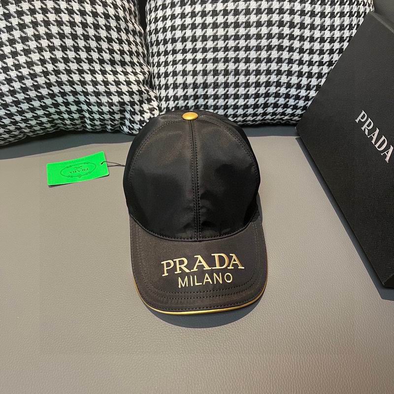 Wholesale Cheap P rada Replica Designer Caps for Sale
